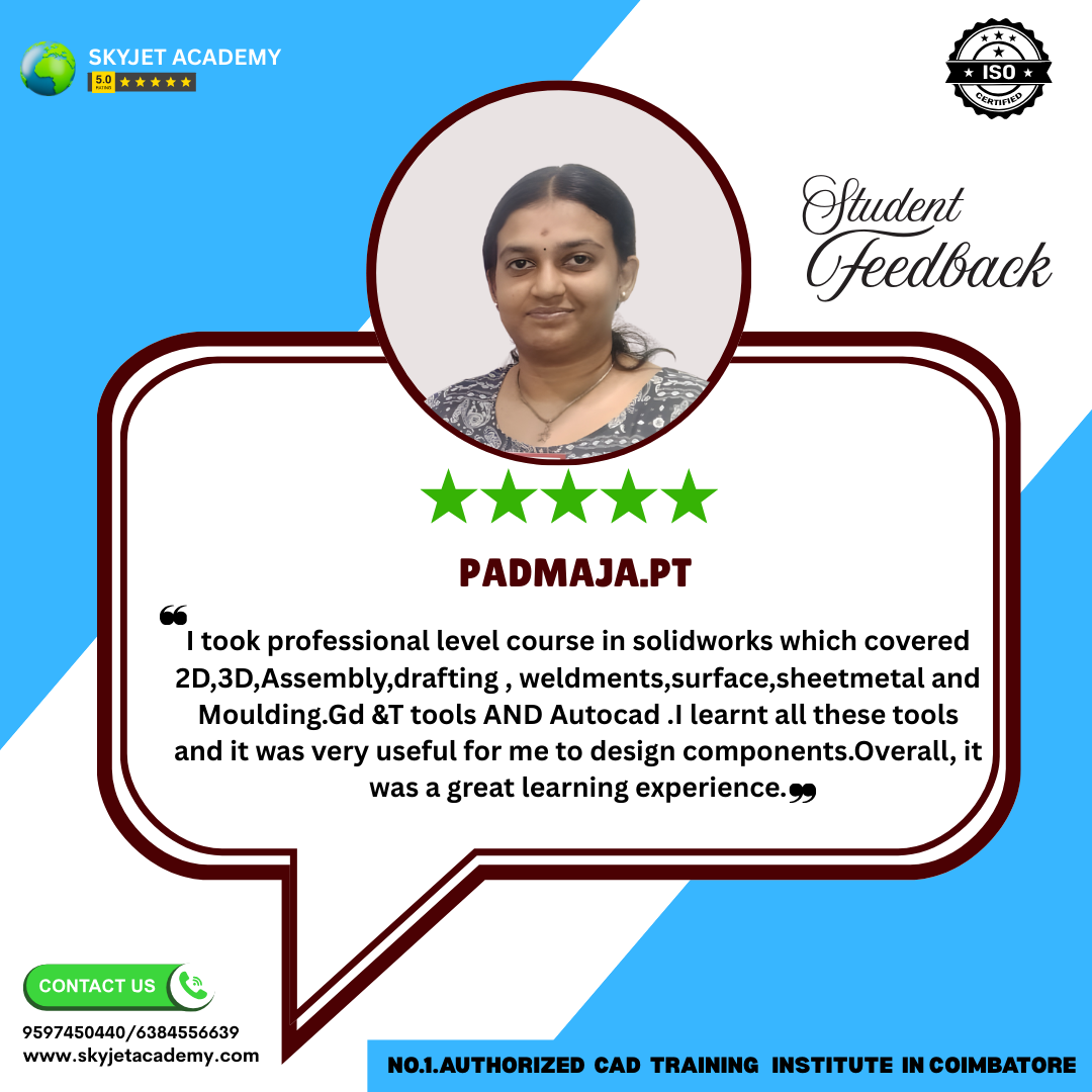 creo cad training coimbatore