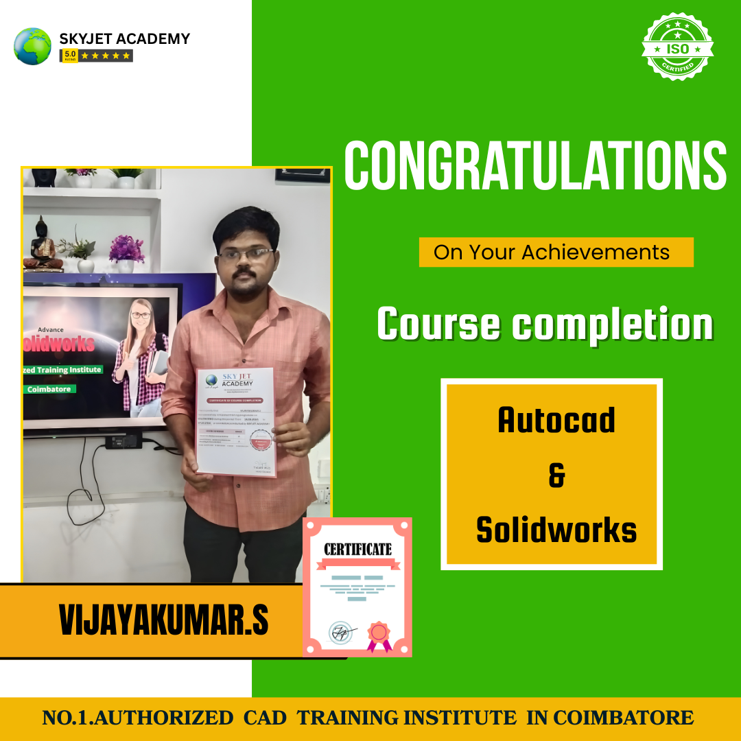 creo certificate coimbatore