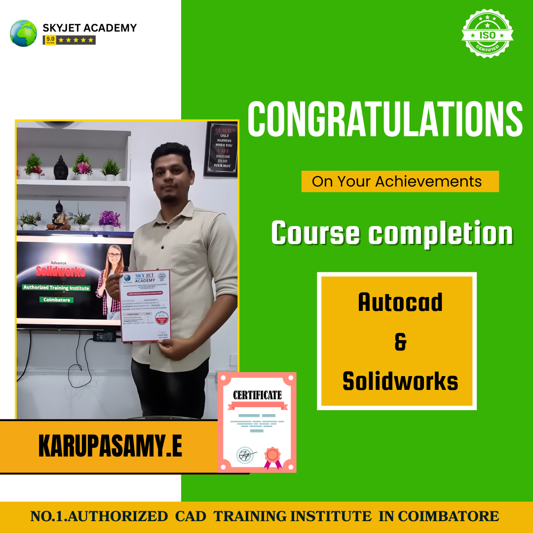 creo course certificate coimbatore